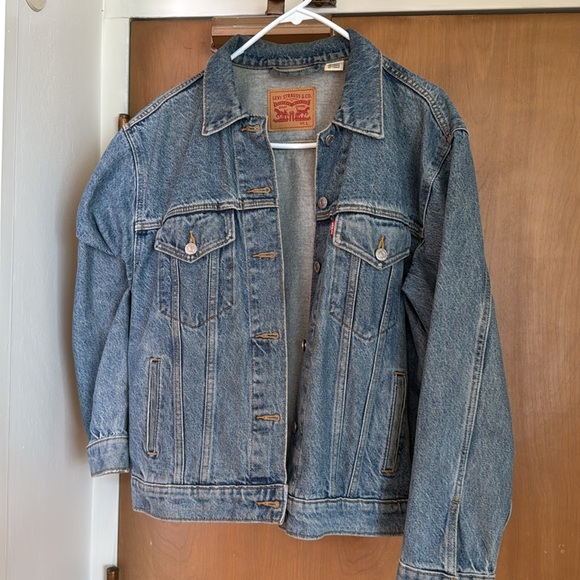 Levi’s ex boyfriend Jean jacket size large - Picture 2 of 3
